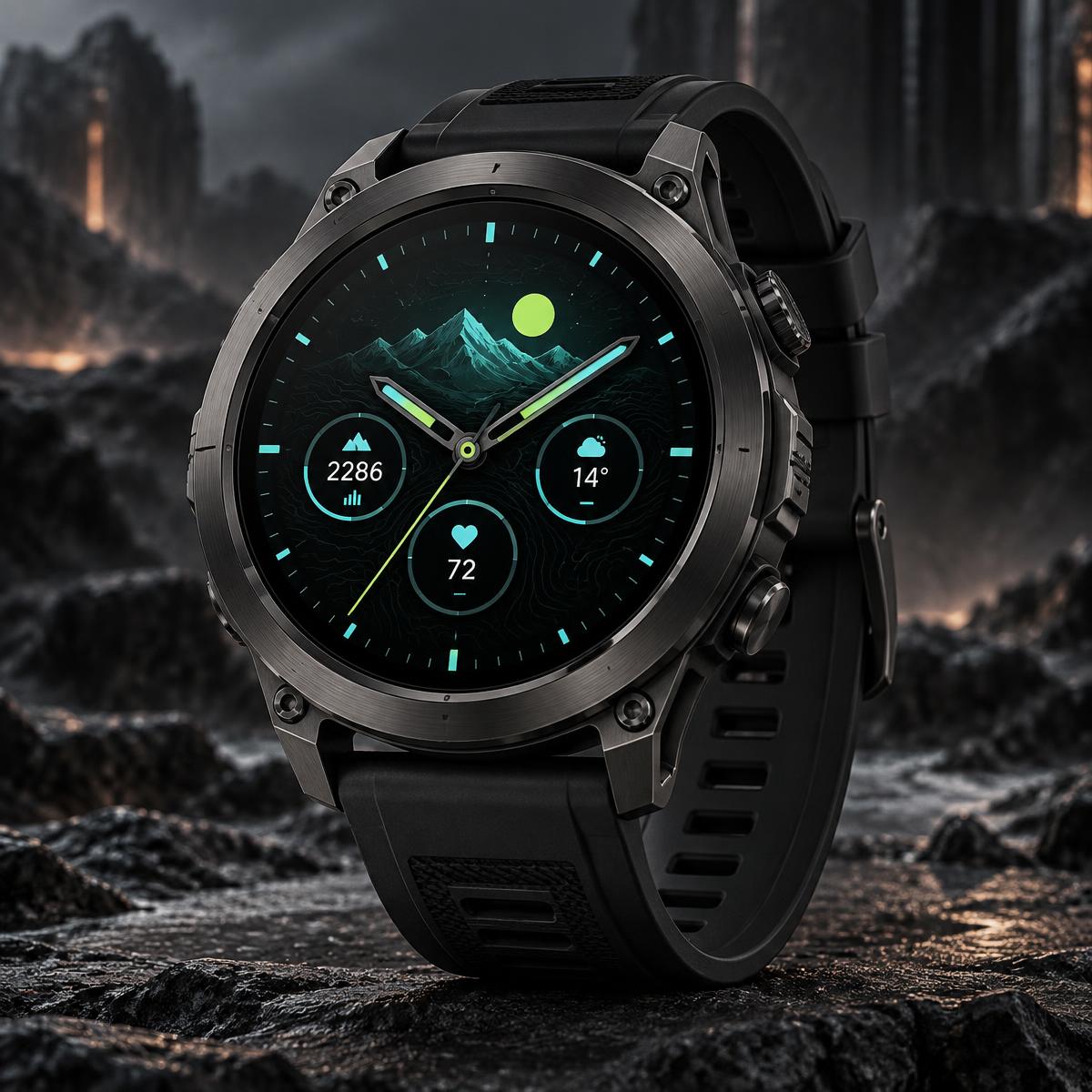 Solar Forge R50 pre-production watch concept